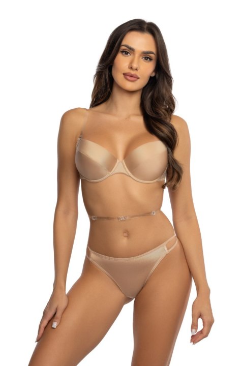 Biustonosz push up Biustonosz Push-up Model Kaja M-909/1 Beige 2 - Mat Biustonosz push up Biustonosz Push-up Model Kaja M-909/1 Beige 2 - Mat