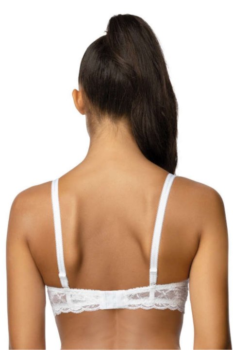 Biustonosz push up Biustonosz Push-up Model Kate M-3654/11 White - Mat Biustonosz push up Biustonosz Push-up Model Kate M-3654/11 White - Mat