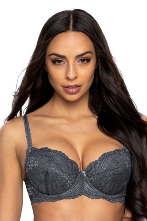 Biustonosz push up Biustonosz Push-up Model Sybilla M-3525/11/1 Grey - Mat Biustonosz push up Biustonosz Push-up Model Sybilla M-3525/11/1 Grey - Mat