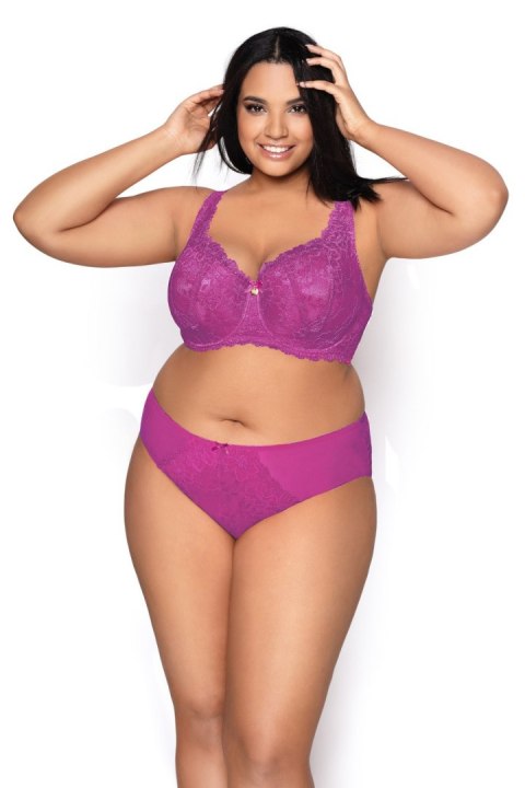 Biustonosz push up Biustonosz Usztywniany Model Carmela Big M-053/22 Magenta - Mat Biustonosz push up Biustonosz Usztywniany Model Carmela Big M-053/22 Magenta - Mat