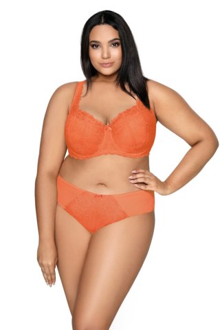 Biustonosz push up Biustonosz Usztywniany Model Carmela Big M-053/22 Orange - Mat