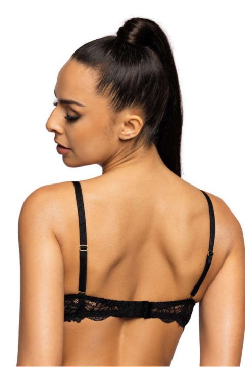 Biustonosz push up Biustonosz push-up Model Nell M-0196/1 Black - Mat Biustonosz push up Biustonosz push-up Model Nell M-0196/1 Black - Mat