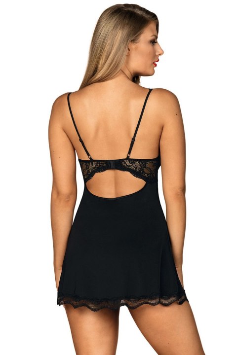 Komplet Model Luvae Babydoll Black - Obsessive Komplet Model Luvae Babydoll Black - Obsessive