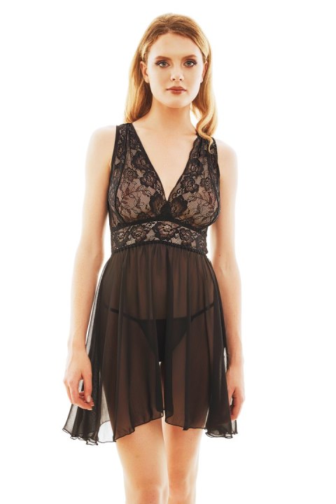 Koszulka Model Margarita Chemise Black - Anais Koszulka Model Margarita Chemise Black - Anais