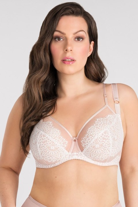 Biustonosz Soft Model Romantic Vibe K852 Beige - Gorsenia Lingerie Biustonosz Soft Model Romantic Vibe K852 Beige - Gorsenia Lingerie