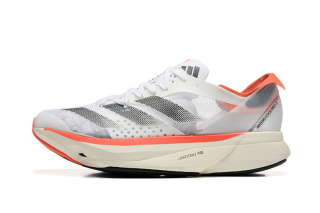 Buty Buty Adidas Adizero Adios Pro 3 Biały Pomarańczowy - IE1053