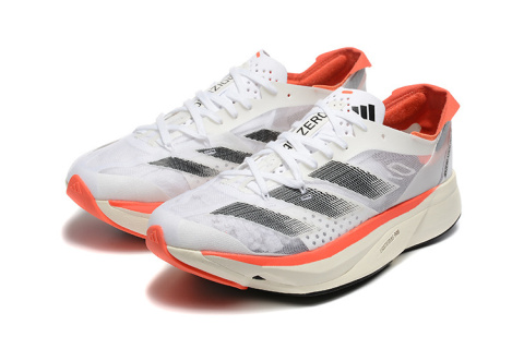 Buty Buty Adidas Adizero Adios Pro 3 Biały Pomarańczowy - IE1053 Buty Buty Adidas Adizero Adios Pro 3 Biały Pomarańczowy - IE1053