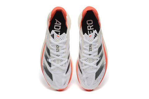 Buty Buty Adidas Adizero Adios Pro 3 Biały Pomarańczowy - IE1053