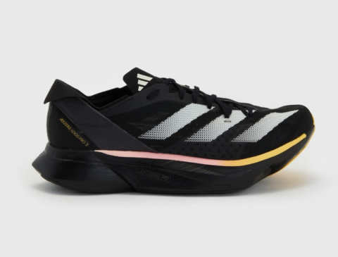Buty Adidas Adizero Adios Pro 3 Core Black/Zero Metallic/Spark - IG6439 Buty Adidas Adizero Adios Pro 3 Core Black/Zero Metallic/Spark - IG6439