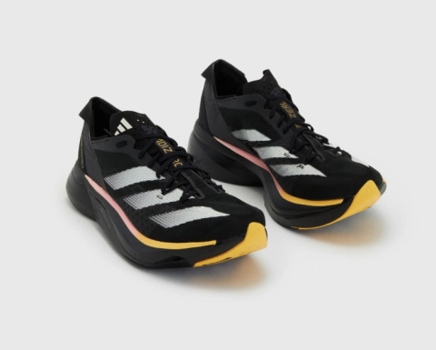 Buty Adidas Adizero Adios Pro 3 Core Black/Zero Metallic/Spark - IG6439 Buty Adidas Adizero Adios Pro 3 Core Black/Zero Metallic/Spark - IG6439