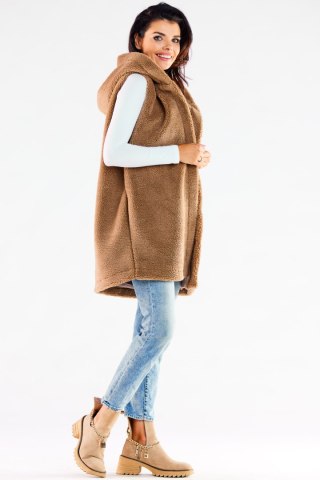 Kamizelka Model A535 Brown - awama Hurtownia odzieży on-line, moda damska, bielizna i obuwie dla kobiet - Matterhorn.pl
