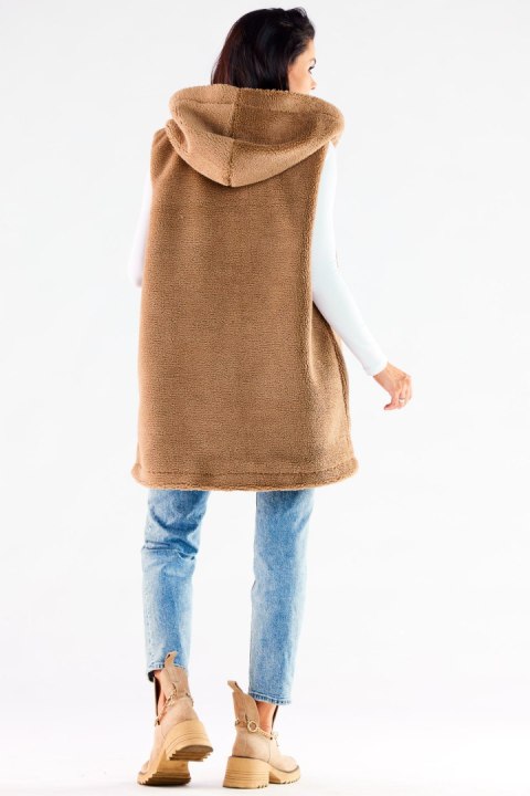 Kamizelka Model A535 Brown - awama Hurtownia odzieży on-line, moda damska, bielizna i obuwie dla kobiet - Matterhorn.pl
