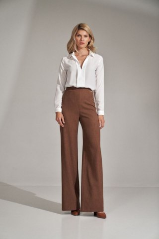 Spodnie Damskie Model M721 Brown - Figl