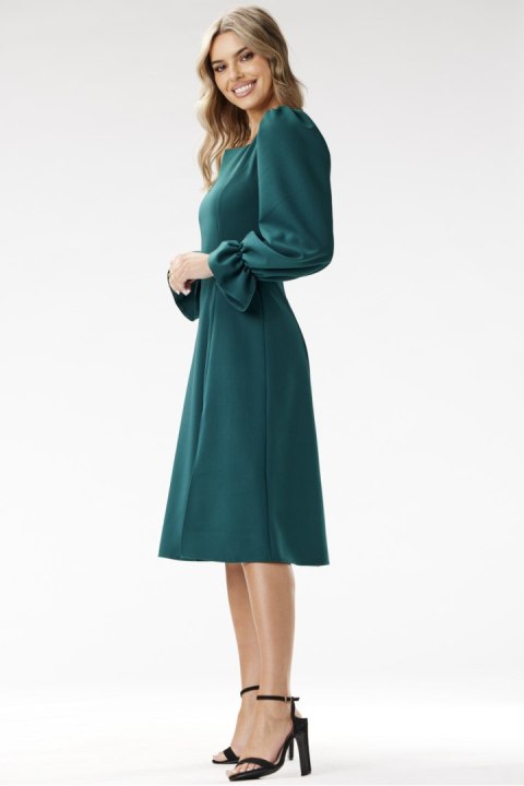 Sukienka Model A695 Bottle Green - awama Sukienka Model A695 Bottle Green - awama