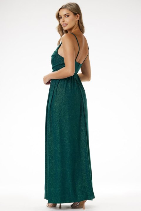 Sukienka Model A696 Bottle Green - awama Sukienka Model A696 Bottle Green - awama