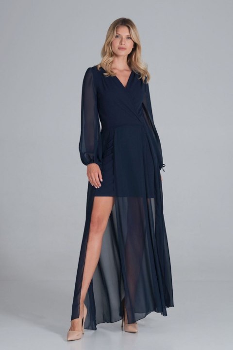 Sukienka Model M850 Navy - Figl Sukienka Model M850 Navy - Figl