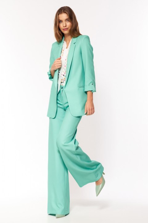 Seledynowa marynarka oversize Z43 Seledyn - Nife Seledynowa marynarka oversize Z43 Seledyn - Nife