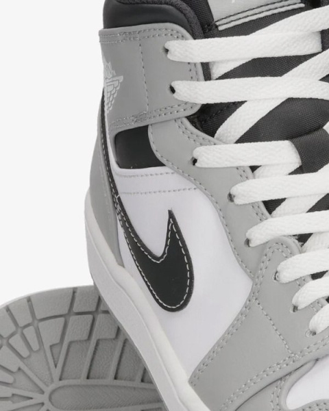 Buty Air Jordan 1 Mid "Light Smoke Grey" - 554724-078 Buty Air Jordan 1 Mid "Light Smoke Grey" - 554724-078