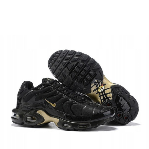 Buty NIKE Air Max Plus TN - Czarny, złoty - Black Metalic Gold DC4118-001 Buty NIKE Air Max Plus TN - Czarny, złoty - Black Metalic Gold DC4118-001