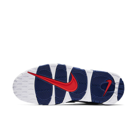 Buty Nike Air More Uptempo Białe, niebieskie 921948-101 Buty Nike Air More Uptempo Białe, niebieskie 921948-101