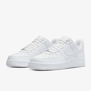 Buty NIKE Air Force 1 '07 - Białe - Triple White CW2288-111