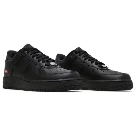 Buty sportowe NIKE Air Force 1 - Supreme Czarne CU9225-001 Buty sportowe NIKE Air Force 1 - Supreme Czarne CU9225-001