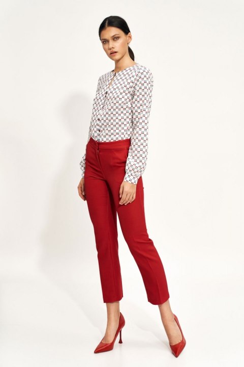 Spodnie Czerwone spodnie chino SD70 Red - Nife Spodnie Czerwone spodnie chino SD70 Red - Nife