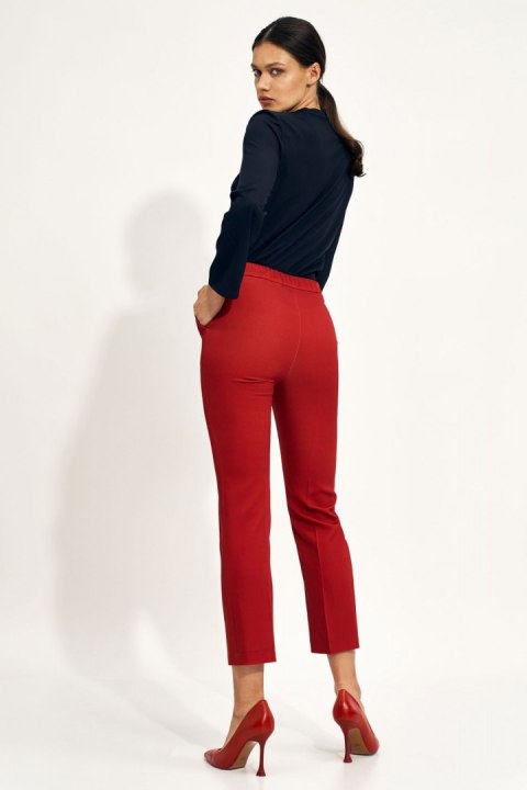 Spodnie Czerwone spodnie chino SD70 Red - Nife Spodnie Czerwone spodnie chino SD70 Red - Nife