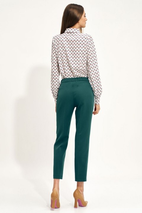 Spodnie Zielone spodnie chino SD70 Green - Nife Spodnie Zielone spodnie chino SD70 Green - Nife