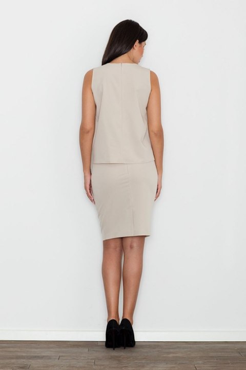 Spódnica Komplet Model M584 Beige - Figl Spódnica Komplet Model M584 Beige - Figl