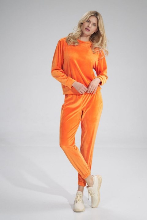 Spodnie Dresowe Model M762 Orange - Figl Spodnie Dresowe Model M762 Orange - Figl