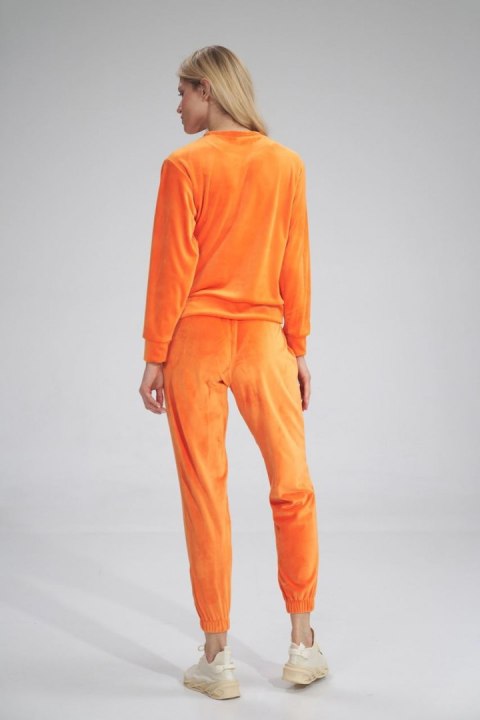 Spodnie Dresowe Model M762 Orange - Figl Spodnie Dresowe Model M762 Orange - Figl