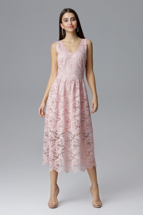 Sukienka Model M639 Pink - Figl Sukienka Model M639 Pink - Figl