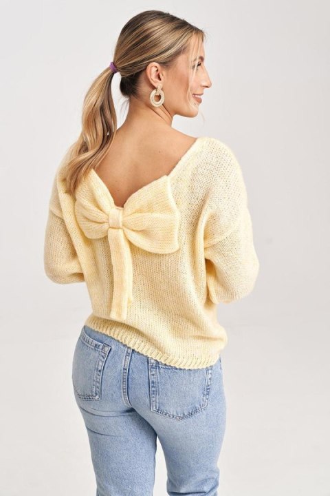 Sweter Damski Model M993 Yellow - Figl Sweter Damski Model M993 Yellow - Figl