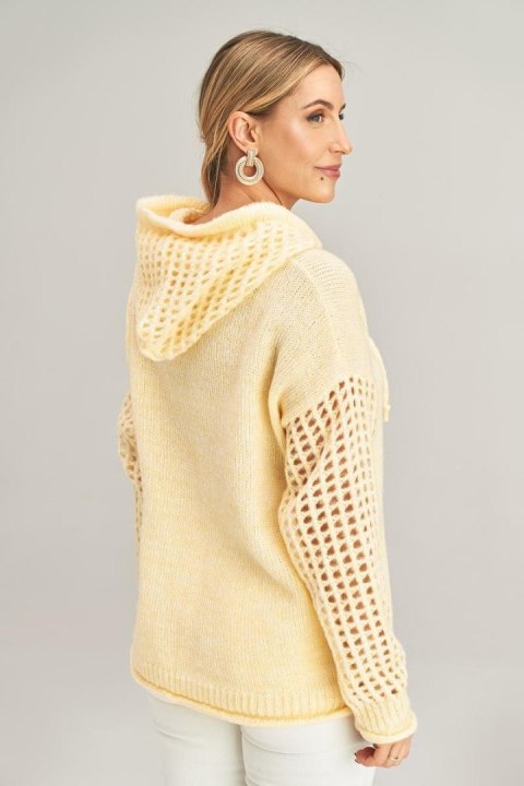 Sweter Damski Model M996 Yellow - Figl Sweter Damski Model M996 Yellow - Figl