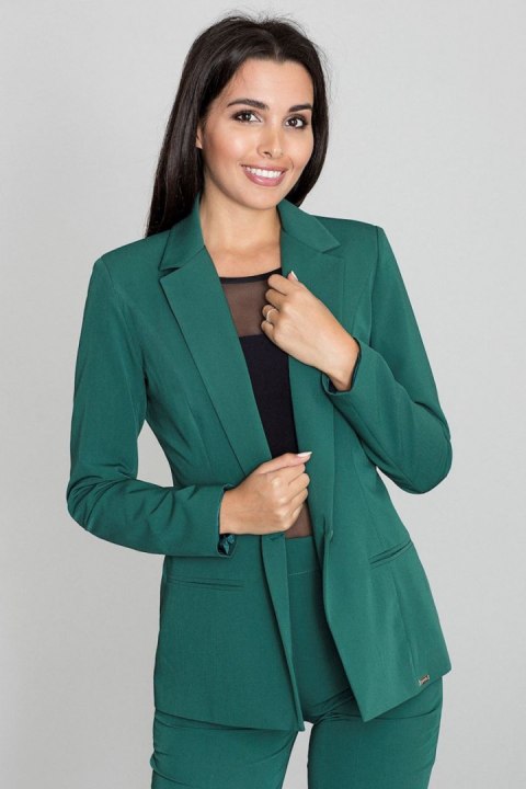Żakiet Model M562 Green - Figl Żakiet Model M562 Green - Figl